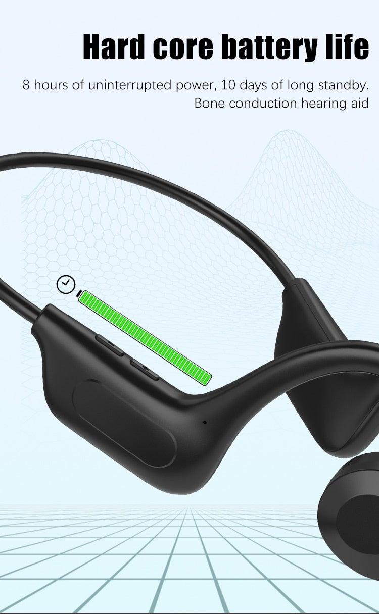 Headphones Bluetooth Headsets Wireless Earbuds Waterproof Earpieces Sports Earphones Business For Redmi Bluetooth Earpiece, Bluetooth Earbuds 5.0, Single Wireless Earphone w/Upgraded CVC8.0 Noise Reduction for Work, 10 Hours Talking Time, Waterproof Stevvex