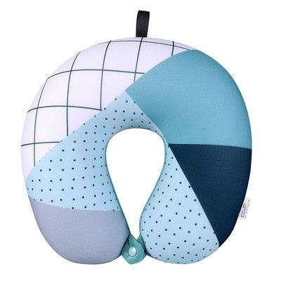 Health Care Cushion Airplane Flight Foam Particles Pillow For Travel Bohemia Beach U-Shaped Pillow Nanoparticles Neck Support Headrest Beach U Pillow Nanoparticles Neck Support Headrest Health Care Cushion Airplane Flight Stevvex
