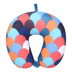Health Care Cushion Airplane Flight Foam Particles Pillow For Travel Bohemia Beach U-Shaped Pillow Nanoparticles Neck Support Headrest Beach U Pillow Nanoparticles Neck Support Headrest Health Care Cushion Airplane Flight Stevvex