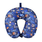 Health Care Cushion Airplane Flight Foam Particles Pillow For Travel Bohemia Beach U-Shaped Pillow Nanoparticles Neck Support Headrest Beach U Pillow Nanoparticles Neck Support Headrest Health Care Cushion Airplane Flight Stevvex