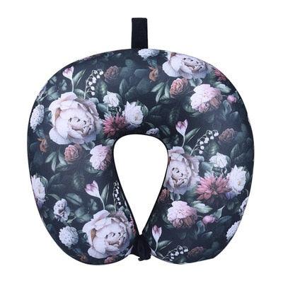 Health Care Cushion Airplane Flight Foam Particles Pillow For Travel Bohemia Beach U-Shaped Pillow Nanoparticles Neck Support Headrest Beach U Pillow Nanoparticles Neck Support Headrest Health Care Cushion Airplane Flight Stevvex