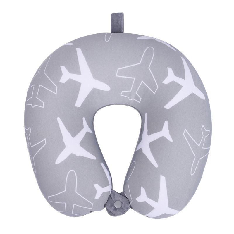 Health Care Cushion Airplane Flight Foam Particles Pillow For Travel Bohemia Beach U-Shaped Pillow Nanoparticles Neck Support Headrest Beach U Pillow Nanoparticles Neck Support Headrest Health Care Cushion Airplane Flight Stevvex