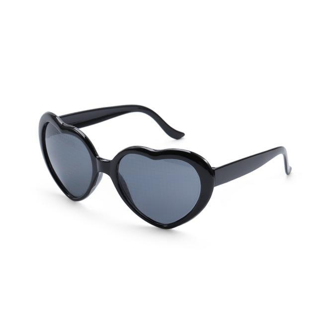 Heart Effect Diffraction Glasses That Turn Lights into Hearts Shaped Love Effects Glasses  Watch The Lights Change to Heart Shape At Night Diffraction Glasses For Unisex Sunglasses Stevvex