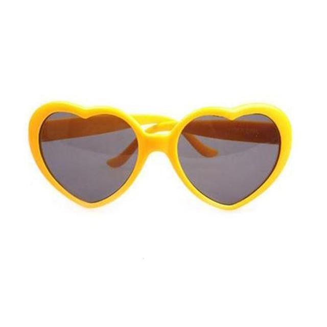 Heart Effect Diffraction Glasses That Turn Lights into Hearts Shaped Love Effects Glasses  Watch The Lights Change to Heart Shape At Night Diffraction Glasses For Unisex Sunglasses Stevvex