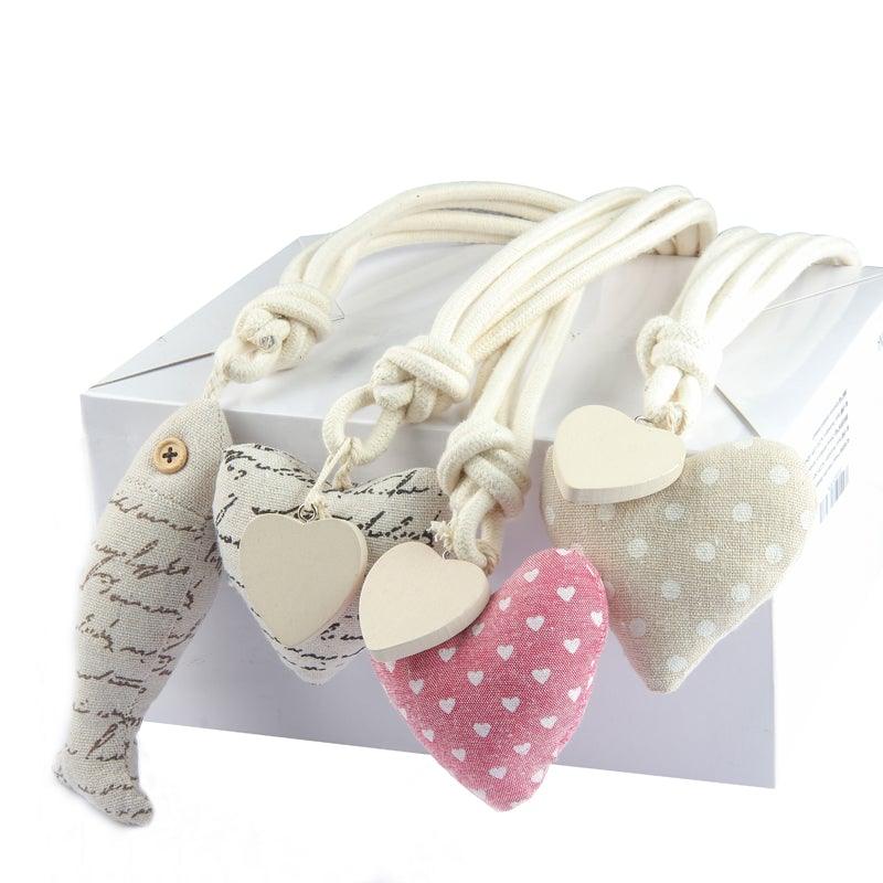 Heart Magnetic Curtain Tiebacks Room Curtains Buckle Holder Decor Clip For Home Decoration Accessories Magnet Tieback Clips Lovely Heart Shape Curtain Tiebacks Natural Cotton Linen Rope Window Curtain Buckle Kids Room Drapes Holder Decor Stevvex