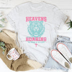 Heavens Are Roaring The Praise Of His Glory Tee Peachy Sunday