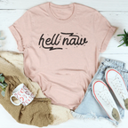 Hell Naw Tee Peachy Sunday