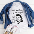 Hello Darkness My Old Friend Coffee Tee - SJB-DIAMOND ELITES