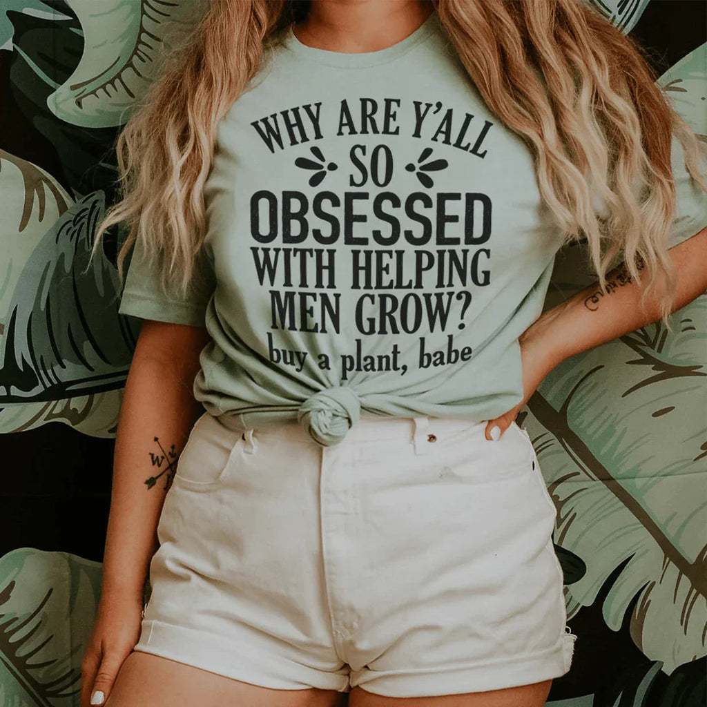 Helping Men Grow Tee Peachy Sunday