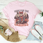 Here For The Candies Tee Peachy Sunday