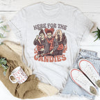 Here For The Candies Tee Peachy Sunday