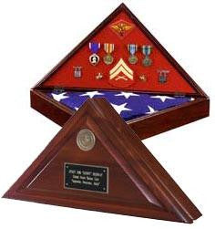 Heritage Flag Case, Armed Force flag display cases The Military Gift Store