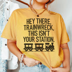 Hey There Trainwreck This Isn't Your Station Tee