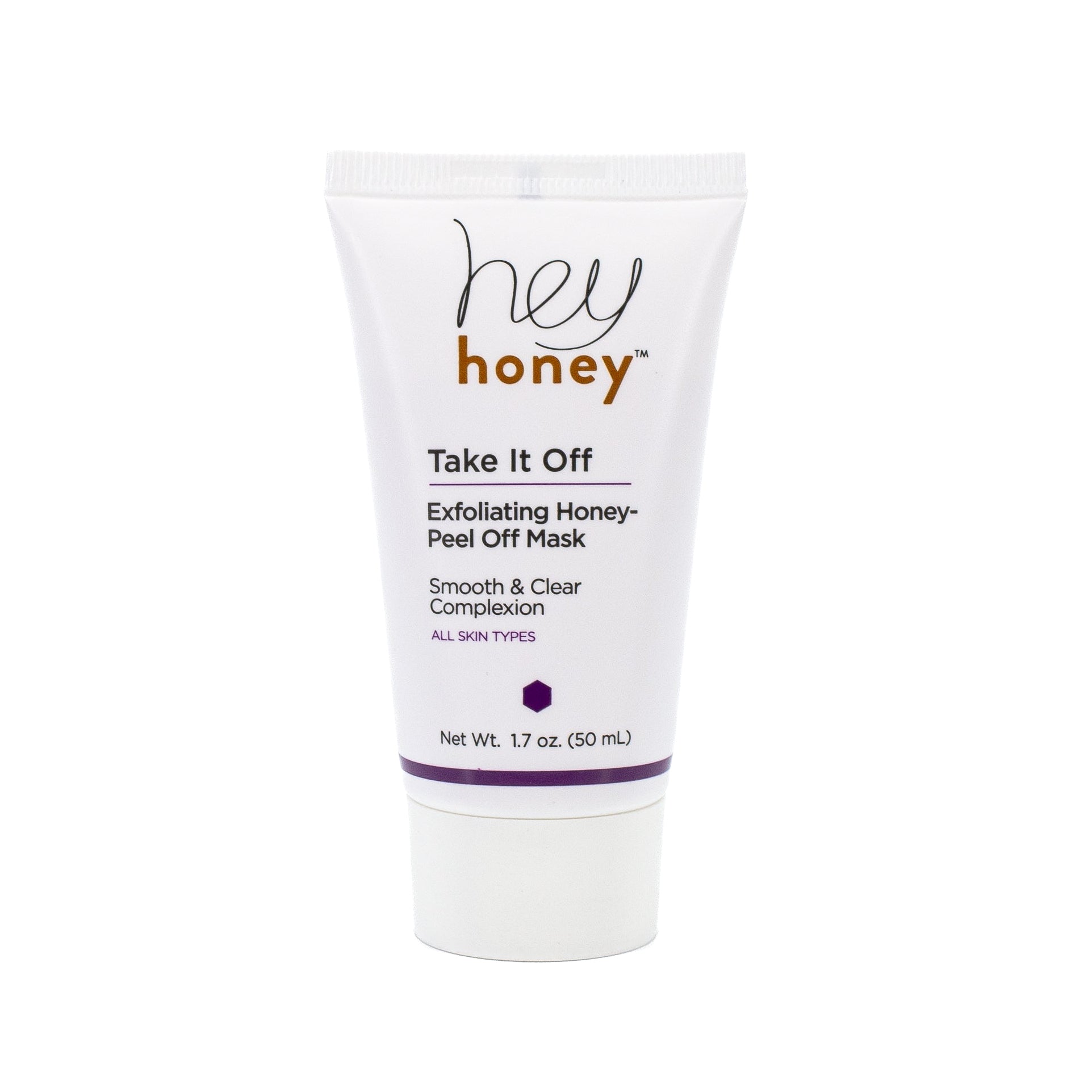 hey honey TAKE IT OFF Exfoliating Honey Peel Off Mask 1.7oz - Imperfect Box This is Beauty US