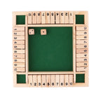 Deluxe Shut The Box Board Game Pi-Mart