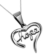 Handwriting Heart Necklace KingdomWear