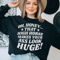 High Horse Sweatshirt Peachy Sunday