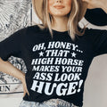 High Horse Tee Peachy Sunday