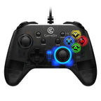 High Performance USB Wired Joystick Gamepad Controller Along With Vibration And Turbo Function Compatible With PC Laptop Monitor Tablet Stevvex