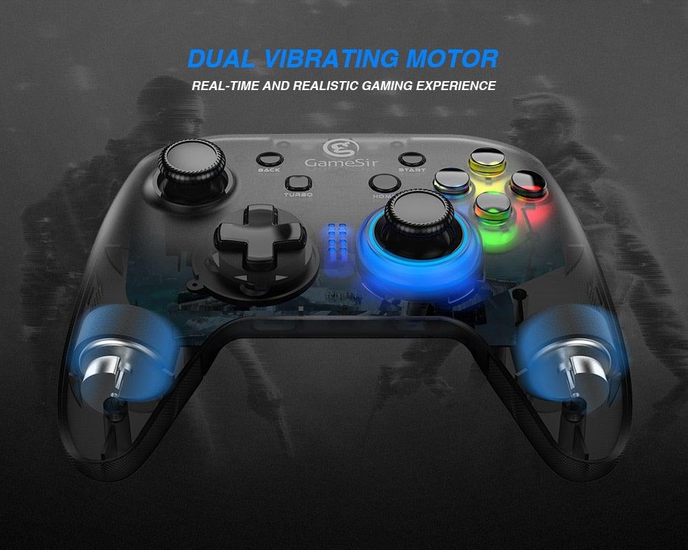 High Performance USB Wired Joystick Gamepad Controller Along With Vibration And Turbo Function Compatible With PC Laptop Monitor Tablet Stevvex
