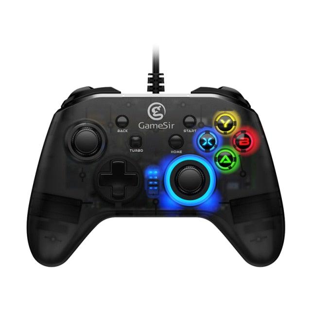 High Performance USB Wired Joystick Gamepad Controller Along With Vibration And Turbo Function Compatible With PC Laptop Monitor Tablet Stevvex