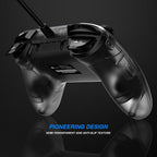 High Performance USB Wired Joystick Gamepad Controller Along With Vibration And Turbo Function Compatible With PC Laptop Monitor Tablet Stevvex