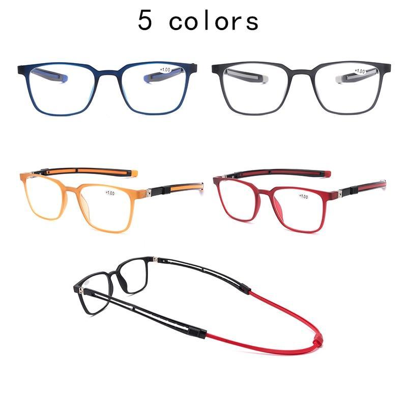 High-quality Anti-blue Reading sunglasses Retro Design High-End Men Magnetic Hanging Neck Reading GlassesBlue Light Blocking Reading sunglasses Stevvex