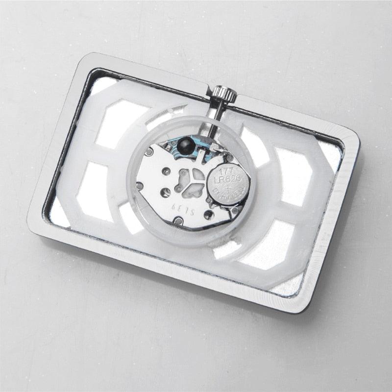 High Quality Auto Fashion Watch Automobile Quartz Clock Car Dashboard Mini Clock Automotive Clock Car Clock Refit Interior Luminous Electronic Quartz Watch Ornaments Car Decoration Ornaments Vehicle Car Accessories Stevvex