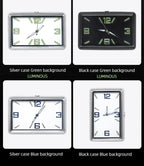 High Quality Auto Fashion Watch Automobile Quartz Clock Car Dashboard Mini Clock Automotive Clock Car Clock Refit Interior Luminous Electronic Quartz Watch Ornaments Car Decoration Ornaments Vehicle Car Accessories Stevvex