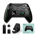High Quality Black 2.4GHz Wireless Joystick Gamepad Controller Compatible With PC Monitor Laptop Stevvex