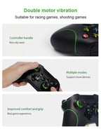 High Quality Black 2.4GHz Wireless Joystick Gamepad Controller Compatible With PC Monitor Laptop Stevvex