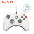 High Quality Black USB Wired Joystick Vibration Gamepad Controller Compatible With PC Monitor Laptop Smart TV Stevvex