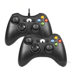 High Quality Black USB Wired Joystick Vibration Gamepad Controller Compatible With PC Monitor Laptop Smart TV Stevvex