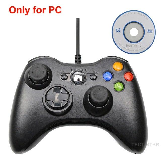 High Quality Black USB Wired Joystick Vibration Gamepad Controller Compatible With PC Monitor Laptop Smart TV Stevvex