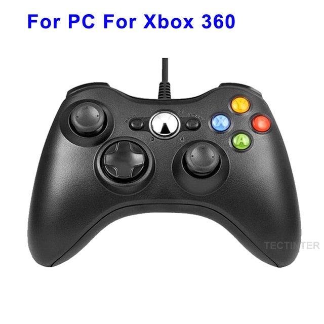High Quality Black USB Wired Joystick Vibration Gamepad Controller Compatible With PC Monitor Laptop Smart TV Stevvex
