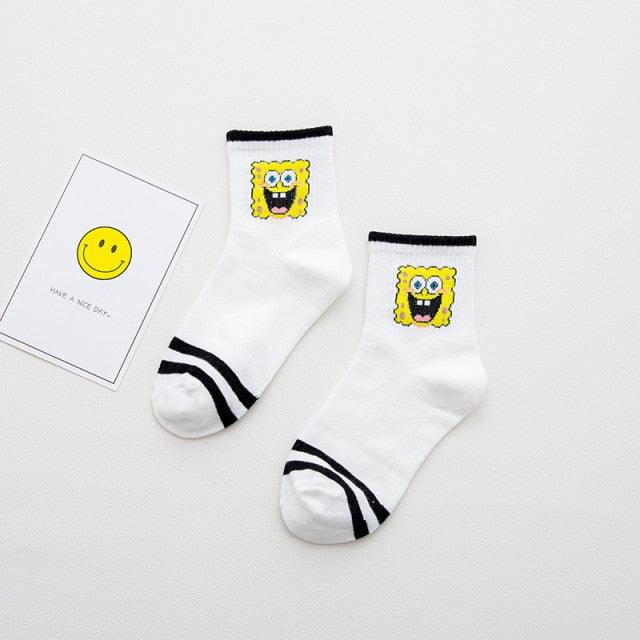 High Quality Cute Elegant Lovely Kawaii Cartoon Sweet Cotton Women Socks Animals Character Casual Short Socks For Men And Women Stevvex