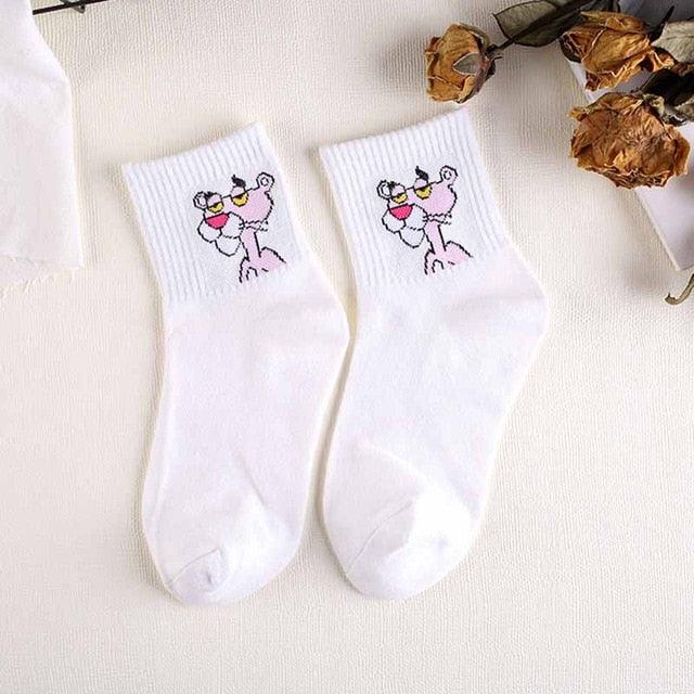 High Quality Cute Elegant Lovely Kawaii Cartoon Sweet Cotton Women Socks Animals Character Casual Short Socks For Men And Women Stevvex