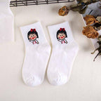 High Quality Cute Elegant Lovely Kawaii Cartoon Sweet Cotton Women Socks Animals Character Casual Short Socks For Men And Women Stevvex