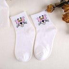 High Quality Cute Elegant Lovely Kawaii Cartoon Sweet Cotton Women Socks Animals Character Casual Short Socks For Men And Women Stevvex