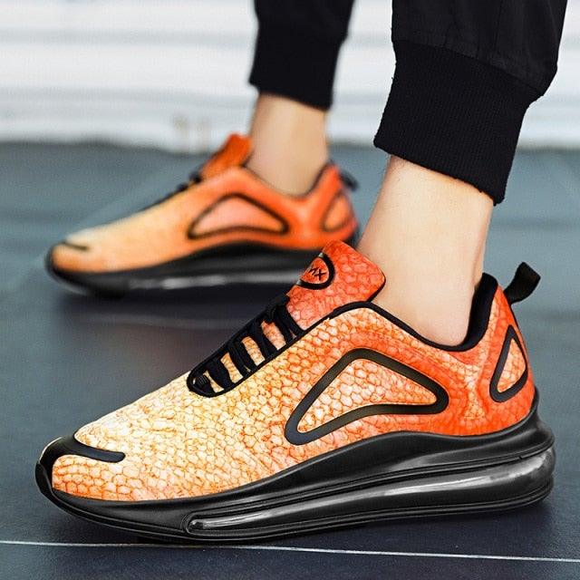 High Quality Fashion Men's Sneakers Air Mesh Casual Sneakers Comfortable Mixed Colors Sneakers Luxury Non Slip Tennis Sport Athletic Walking Fashion Sneakers Stevvex