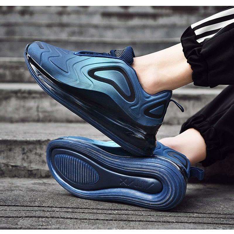 High Quality Fashion Men's Sneakers Air Mesh Casual Sneakers Comfortable Mixed Colors Sneakers Luxury Non Slip Tennis Sport Athletic Walking Fashion Sneakers Stevvex
