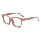 High Quality Fashion Square Frame Reading Glasses Men Women Fashion Oversized Frame High-definition Presbyopia Eyeglasses For Men And Women Diopter 0~+ 3.00 Stevvex