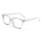 High Quality Fashion Square Frame Reading Glasses Men Women Fashion Oversized Frame High-definition Presbyopia Eyeglasses For Men And Women Diopter 0~+ 3.00 Stevvex