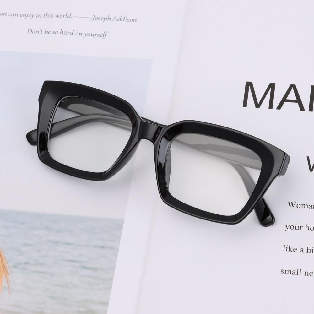 High Quality Fashion Square Frame Reading Glasses Men Women Fashion Oversized Frame High-definition Presbyopia Eyeglasses For Men And Women Diopter 0~+ 3.00 Stevvex