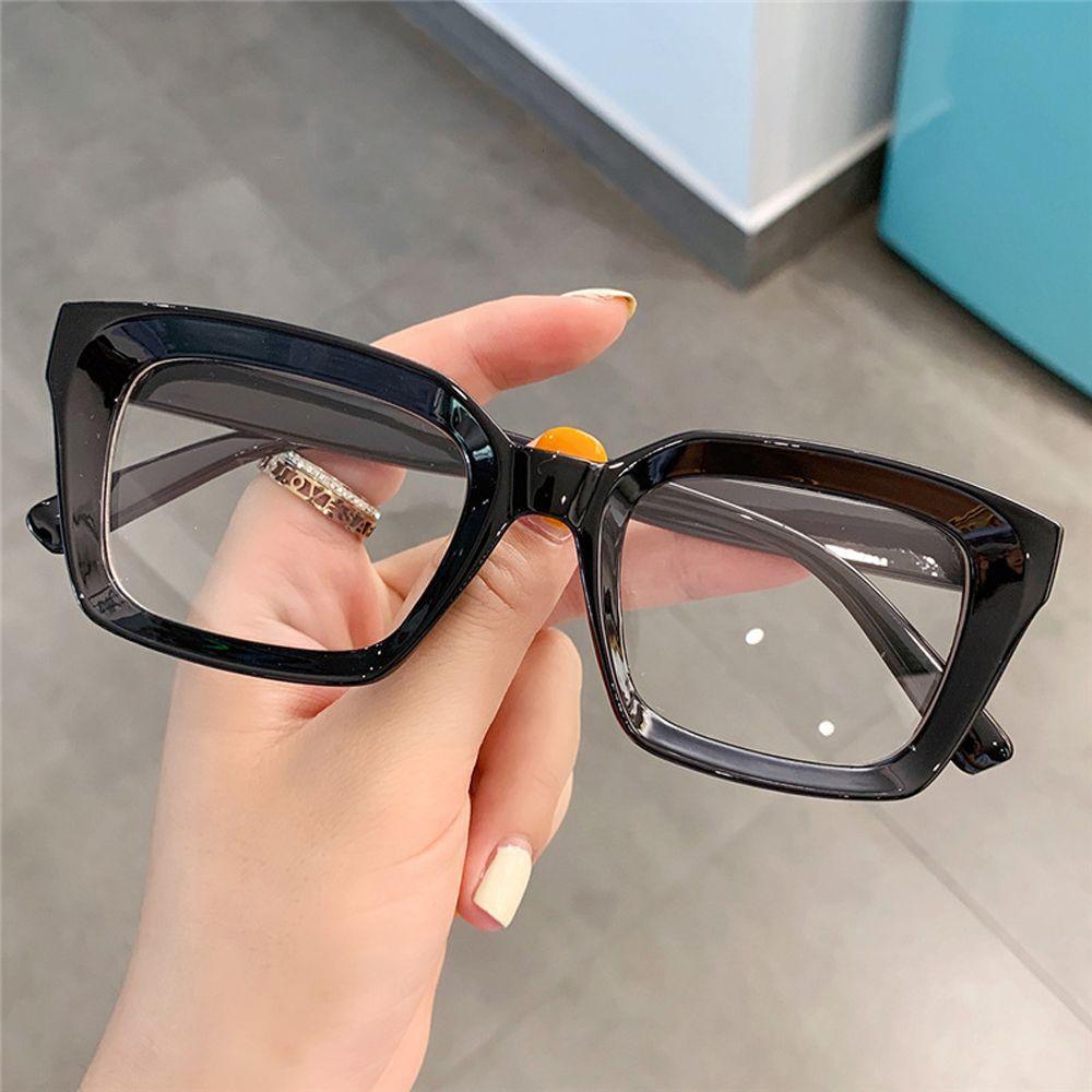 High Quality Fashion Square Frame Reading Glasses Men Women Fashion Oversized Frame High-definition Presbyopia Eyeglasses For Men And Women Diopter 0~+ 3.00 Stevvex
