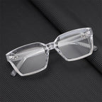 High Quality Fashion Square Frame Reading Glasses Men Women Fashion Oversized Frame High-definition Presbyopia Eyeglasses For Men And Women Diopter 0~+ 3.00 Stevvex
