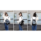 High Quality Leather Backpacks For Fashionable Women And Teenage Girls Large Capacity Shoulder Bagpack Stevvex
