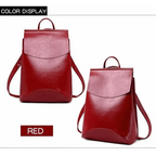 High Quality Leather Backpacks For Fashionable Women And Teenage Girls Large Capacity Shoulder Bagpack Stevvex