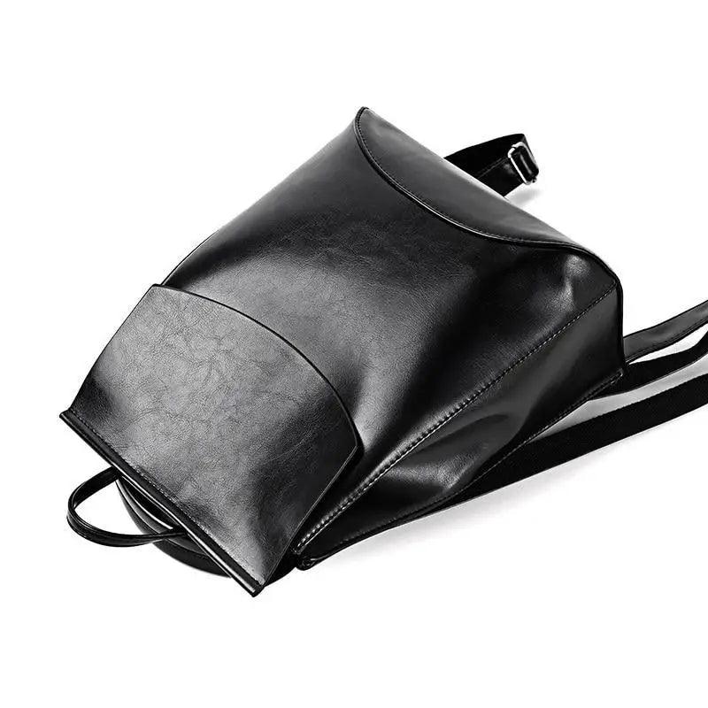 High Quality Leather Backpacks For Fashionable Women And Teenage Girls Large Capacity Shoulder Bagpack Stevvex