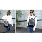 High Quality Leather Backpacks For Fashionable Women And Teenage Girls Large Capacity Shoulder Bagpack Stevvex